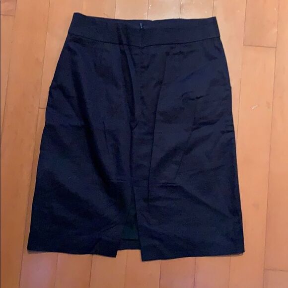 Milly Navy blue pencil skirt with bow and pockets - Picture 3 of 4